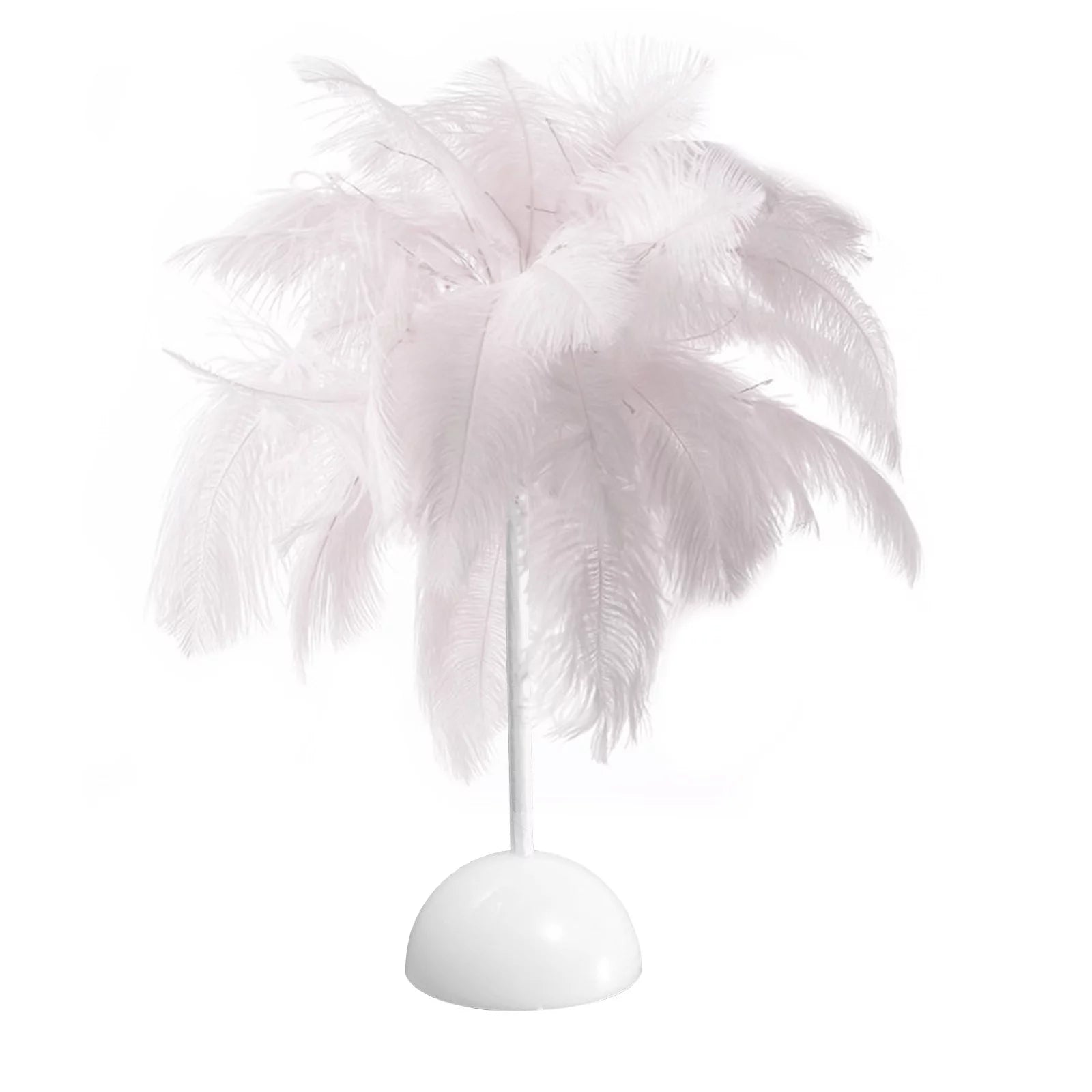 Home Decorations White Table Lamps Round