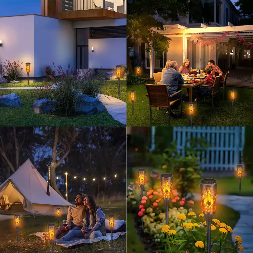 Peony Solar 12 Lumens Bronze LED round Outdoor Weather Resistant Bollard Path Light (2-Pack)