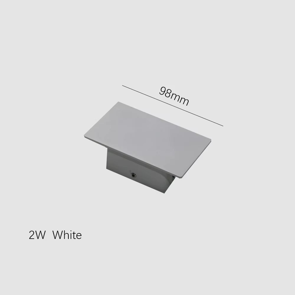 Modern Simple 6W LED Indoor Wall Lamp Bedroom Living Room Home Lighting Aisle Corridor Decoration Aluminum Wall Light AC85-265V