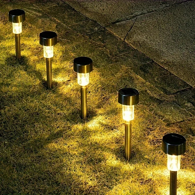 Outdoor Solar Landscape Lawn Lights Garden Lights Waterproof Decoration Lights for Pathways Patio Yards Lawns Walkways